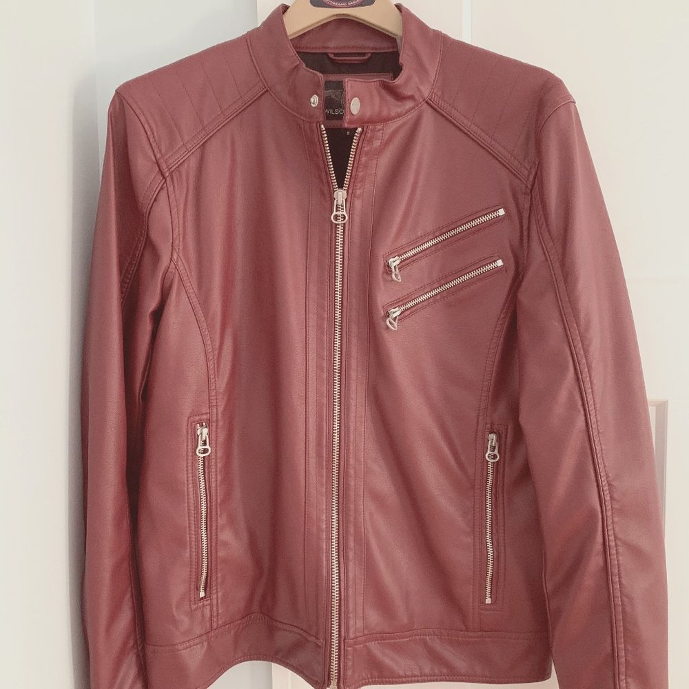 Wilson's Faux Leather Moto Jacket